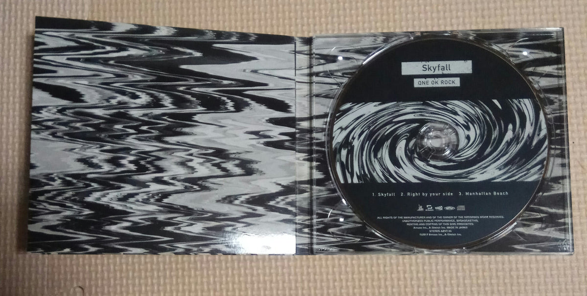 One Ok Rock - Skyfall Limited Tour Exclusive CD Single Japan Music