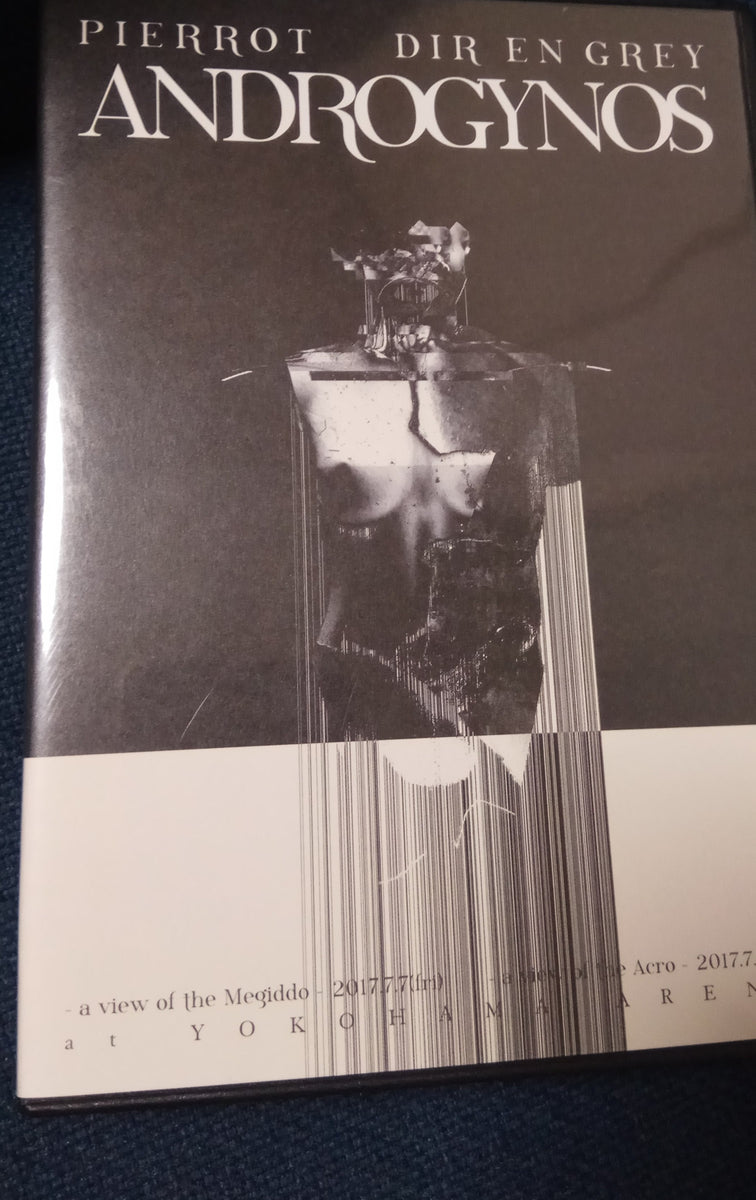 Pierrot x Dir en grey - Androgynos Live DVD Deluxe Version Box set  2CD+3Bluray Visual Kei