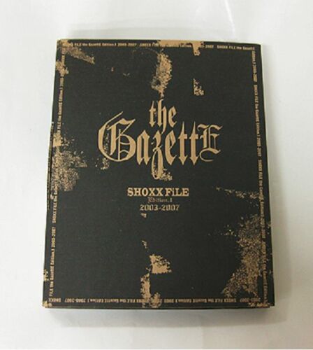 The Gazette - Shoxx File Volume 1 & 2 set Visual Kei