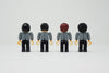 The Bawdies - Band Brokker Figure set x 4 Japan Jrock Toys Collectible