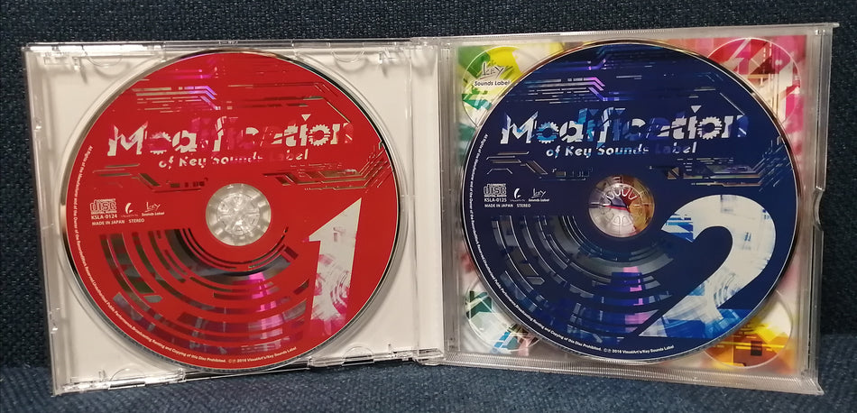 Modification of Key Sounds Label Vol. 1 Disc 1 and 2
