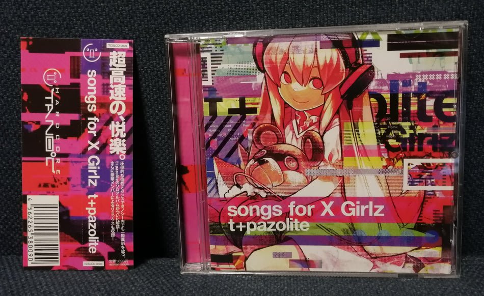 t+pazolite - Songs for X Girlz Front Cover