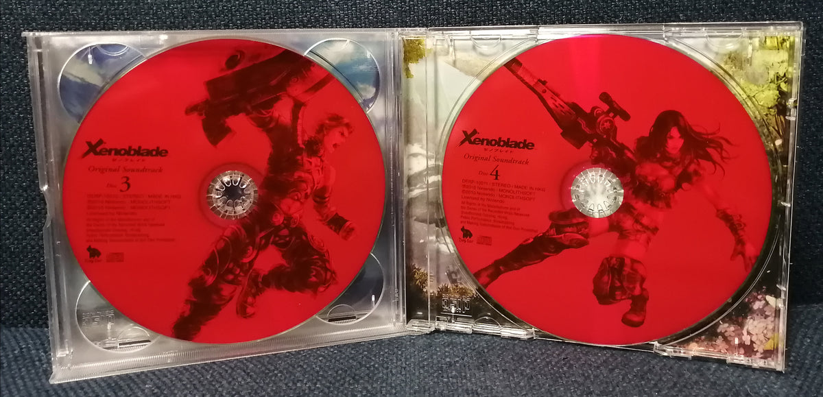 Xenoblade OST Album Disc 3 and 4