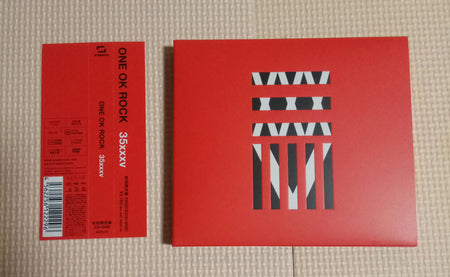 One Ok Rock - 35xxxv (1st press) album front cover
