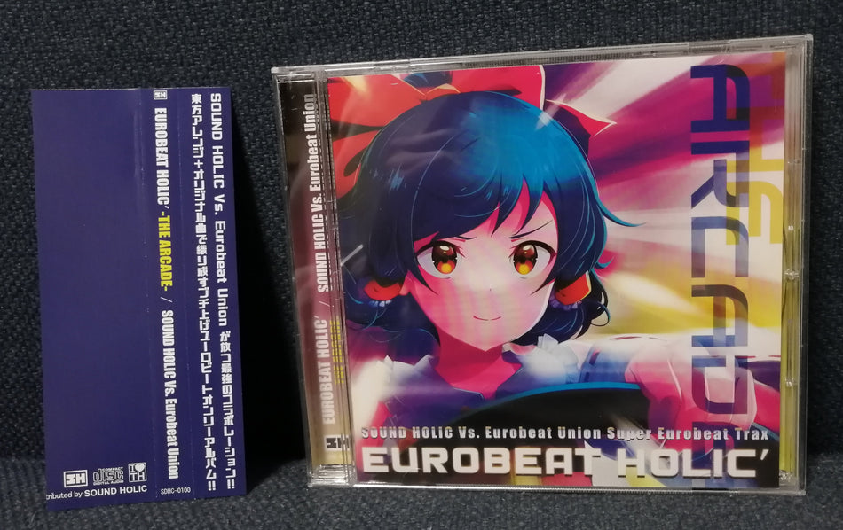EUROBEAT HOLIC -THE ARCADE- Front Cover 