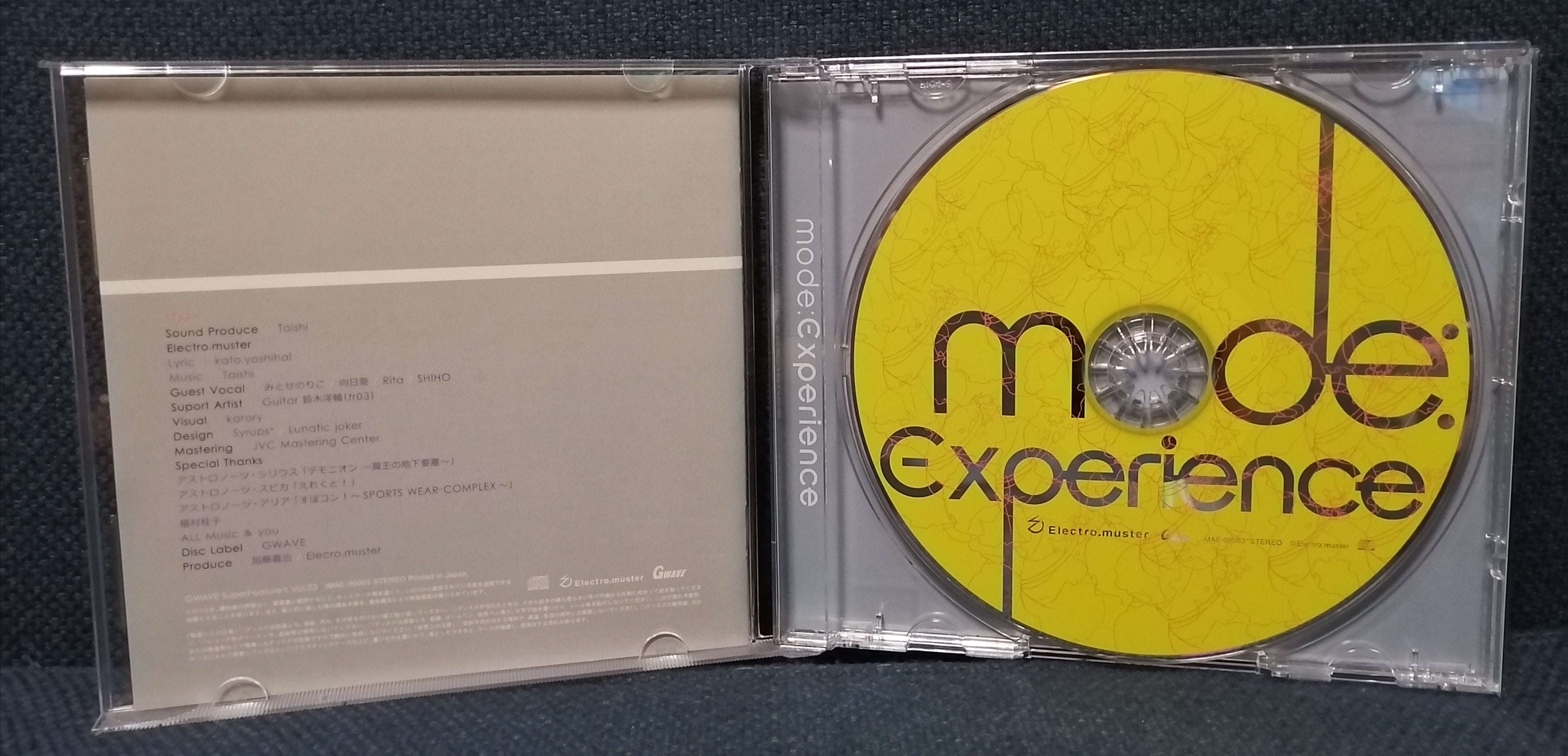 Electro.muster mode：Experience disc