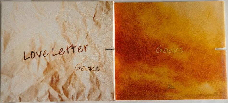 Gackt – Love Letter Album CD Front Cover