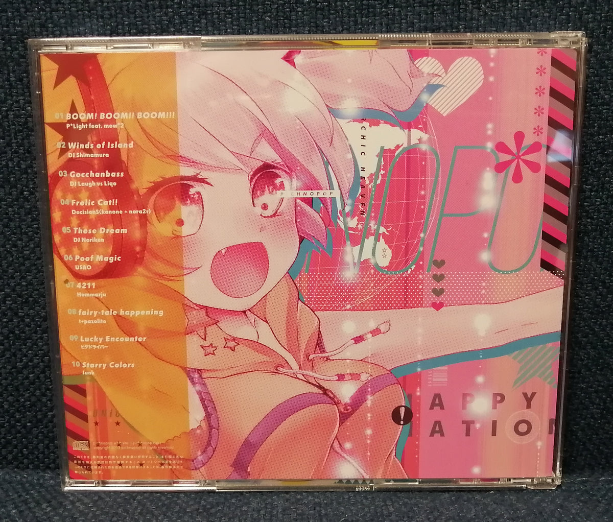 HAPPYNATION #01 Backcover