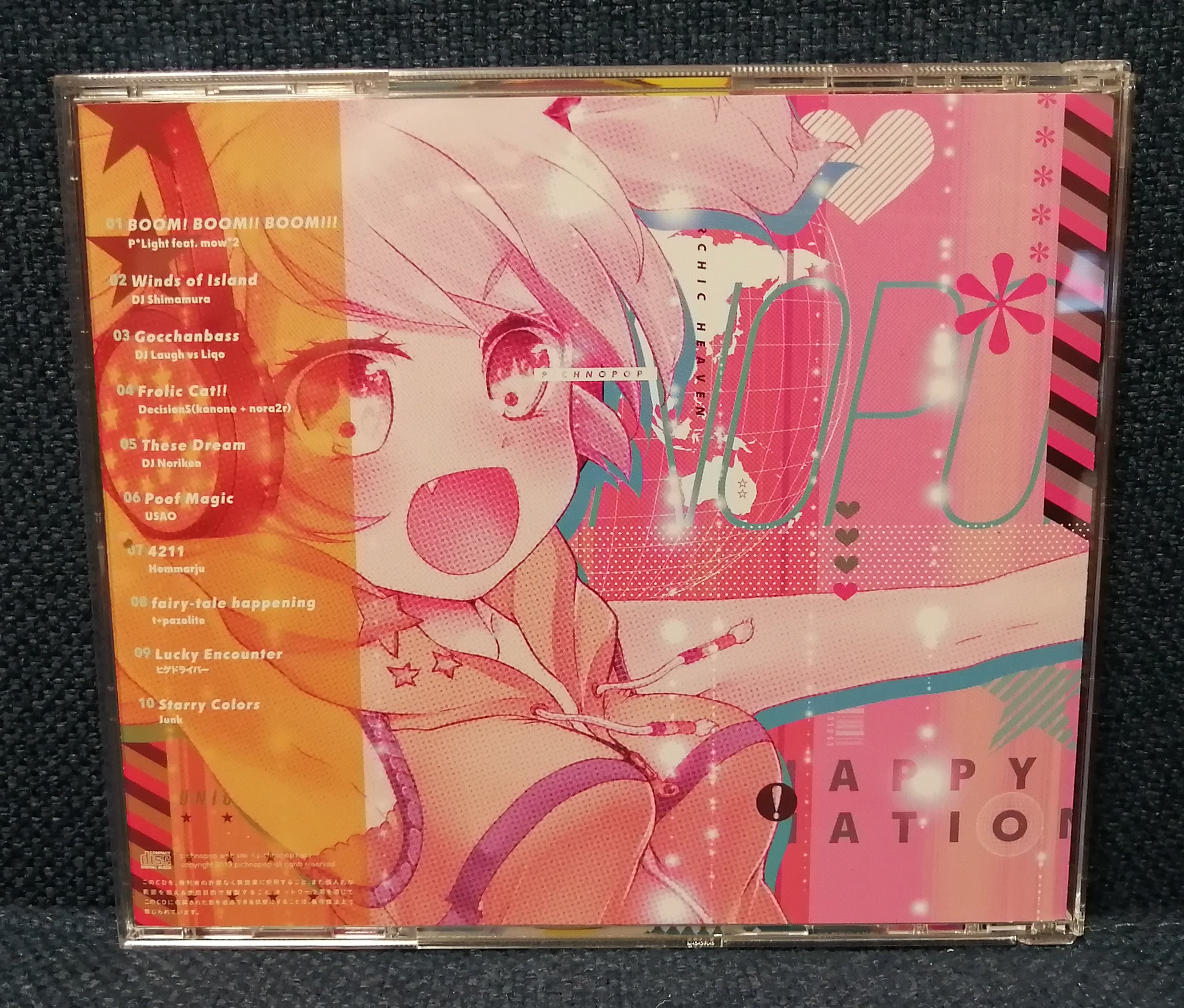 HAPPYNATION #01 Backcover