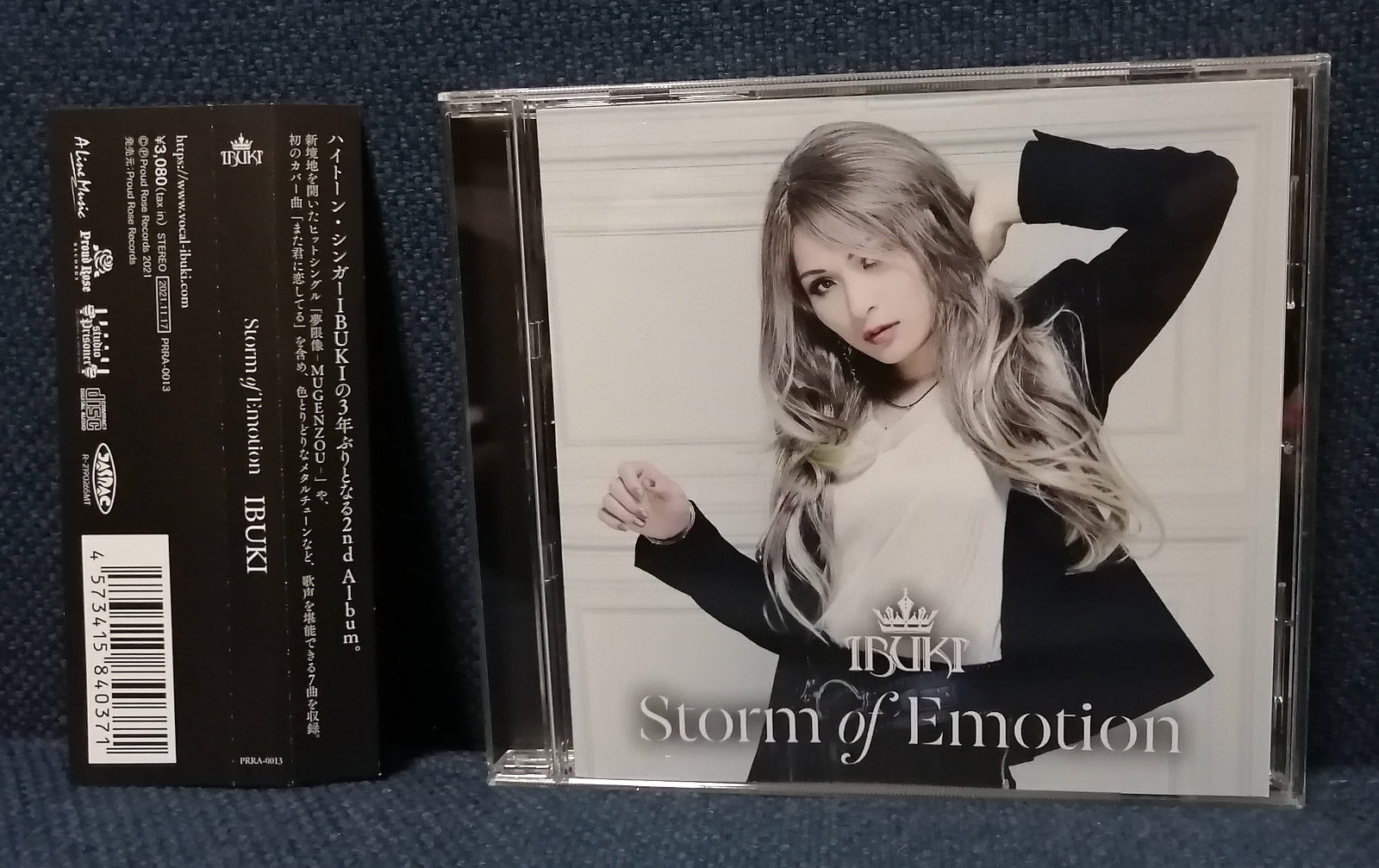IBUKI Storm of Emotion Front Cover