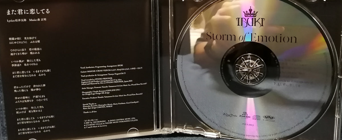 IBUKI - Storm of Emotion CD Disc