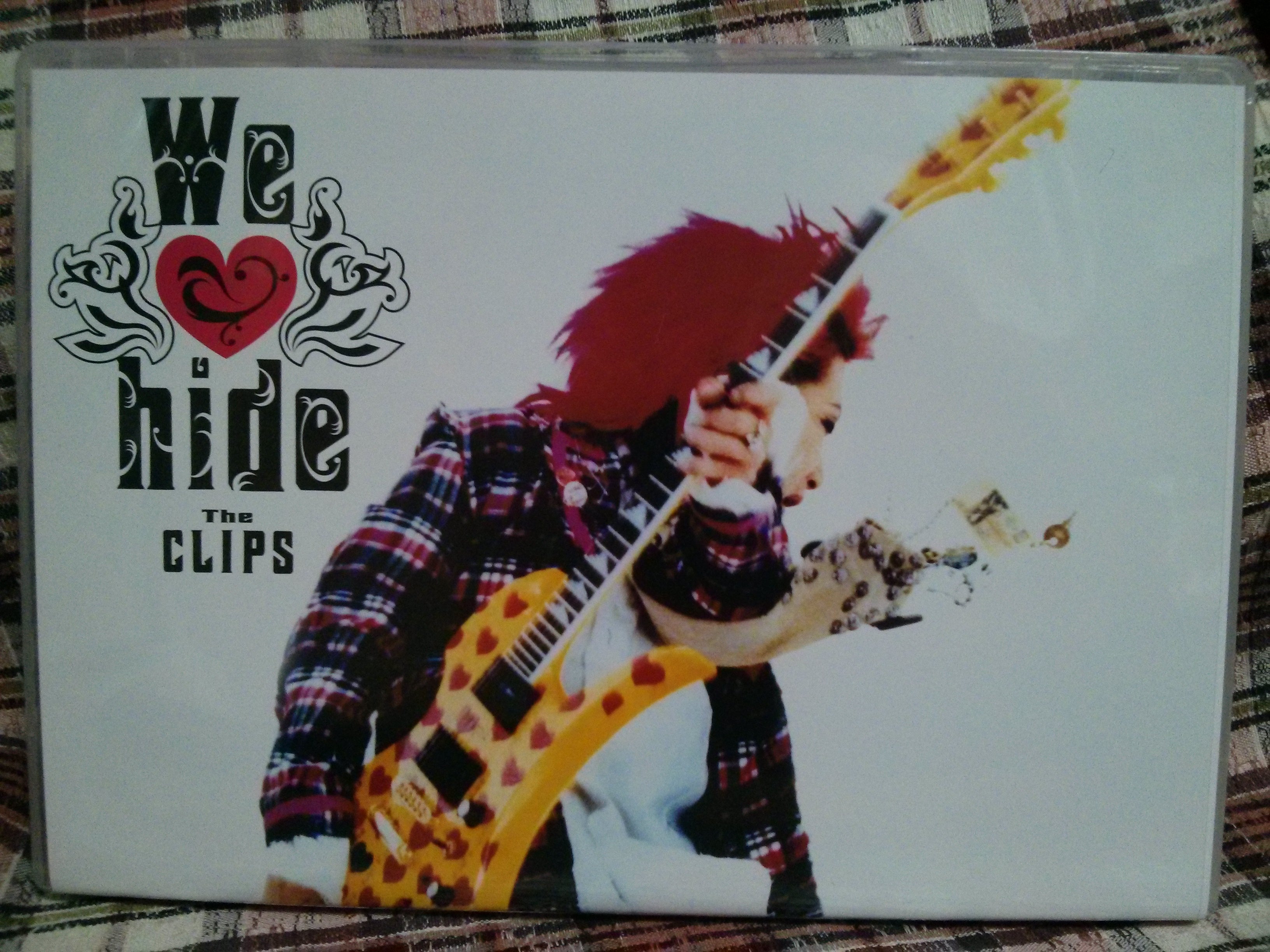 hide (X Japan) - We love hide the clips box set DVD