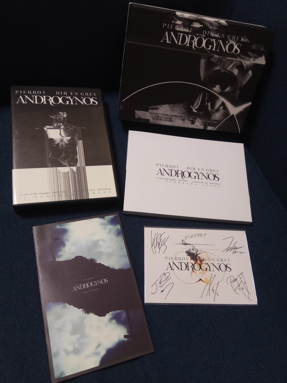 Pierrot x Dir en grey - Androgynos Live DVD Deluxe Version  Contents