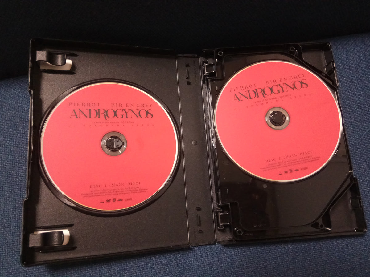 Pierrot x Dir en grey - Androgynos Live DVD Deluxe Version Discs