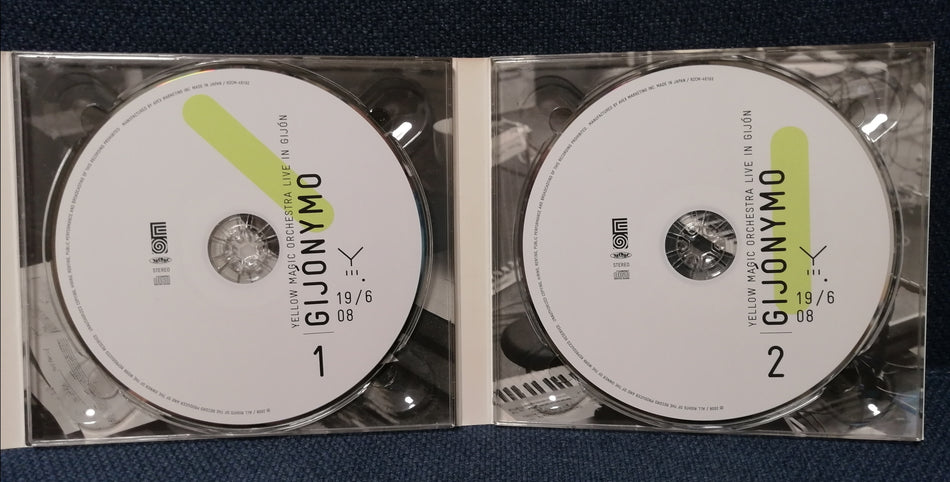 Yellow Magic Orchestra (Ryuichi Sakamoto) GijónYMO - Live In Gijón 19/6 08 2 Discs
