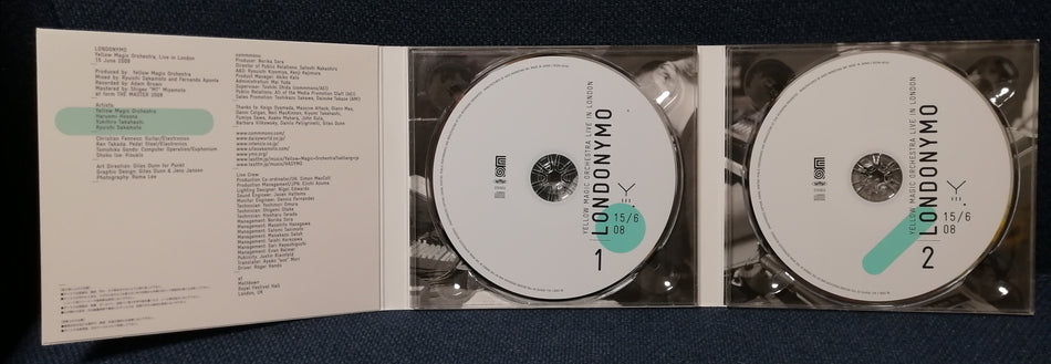 Yellow Magic Orchestra (Ryuichi Sakamoto) LondonYMO - Live In London 15/6 08  2CD