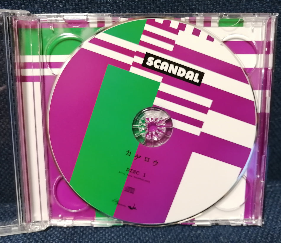 SCANDAL - Kagerou カゲロウ Single CD+DVD