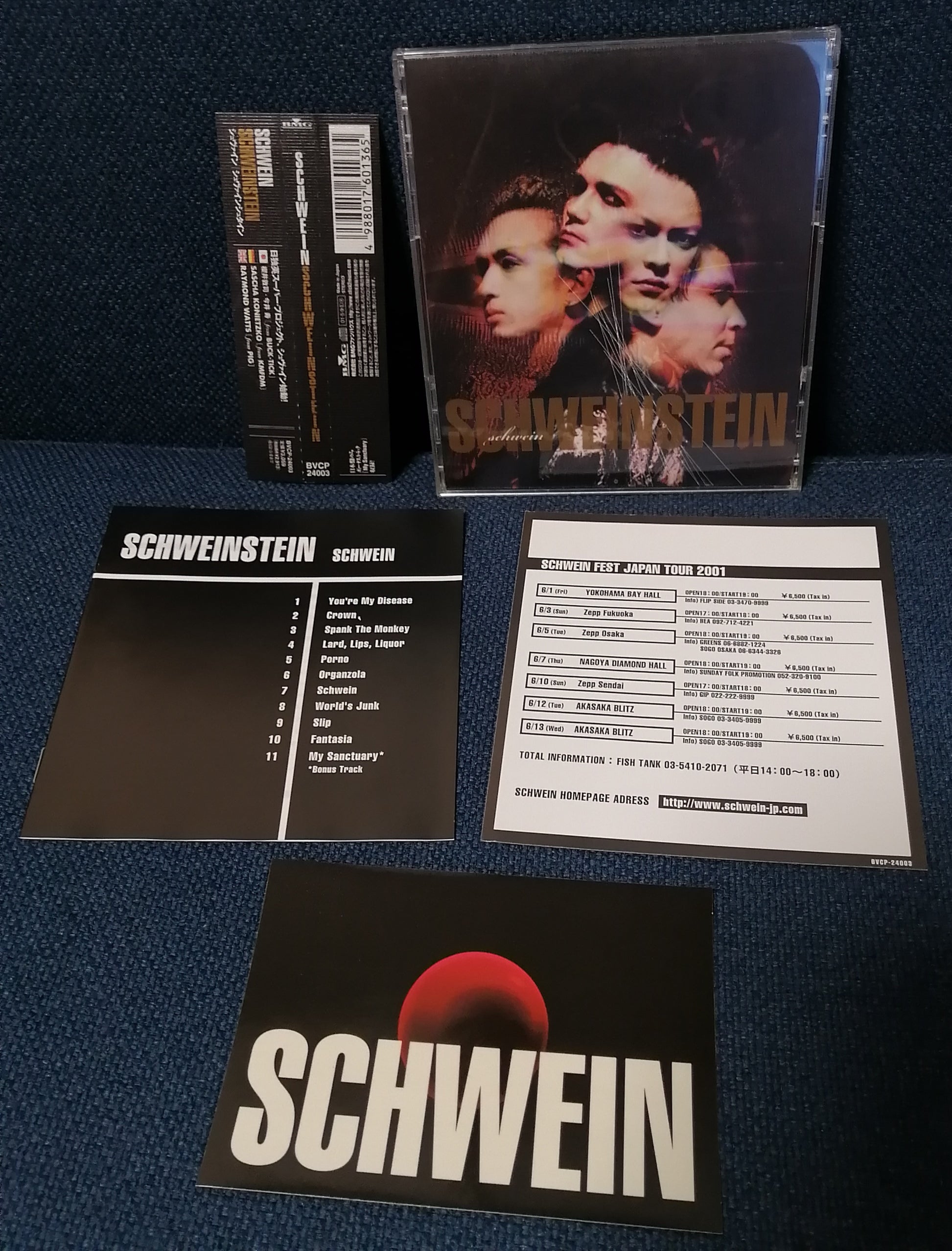 Schwein - Schweinstein album - Japan Jrock Visual Kei Music CD