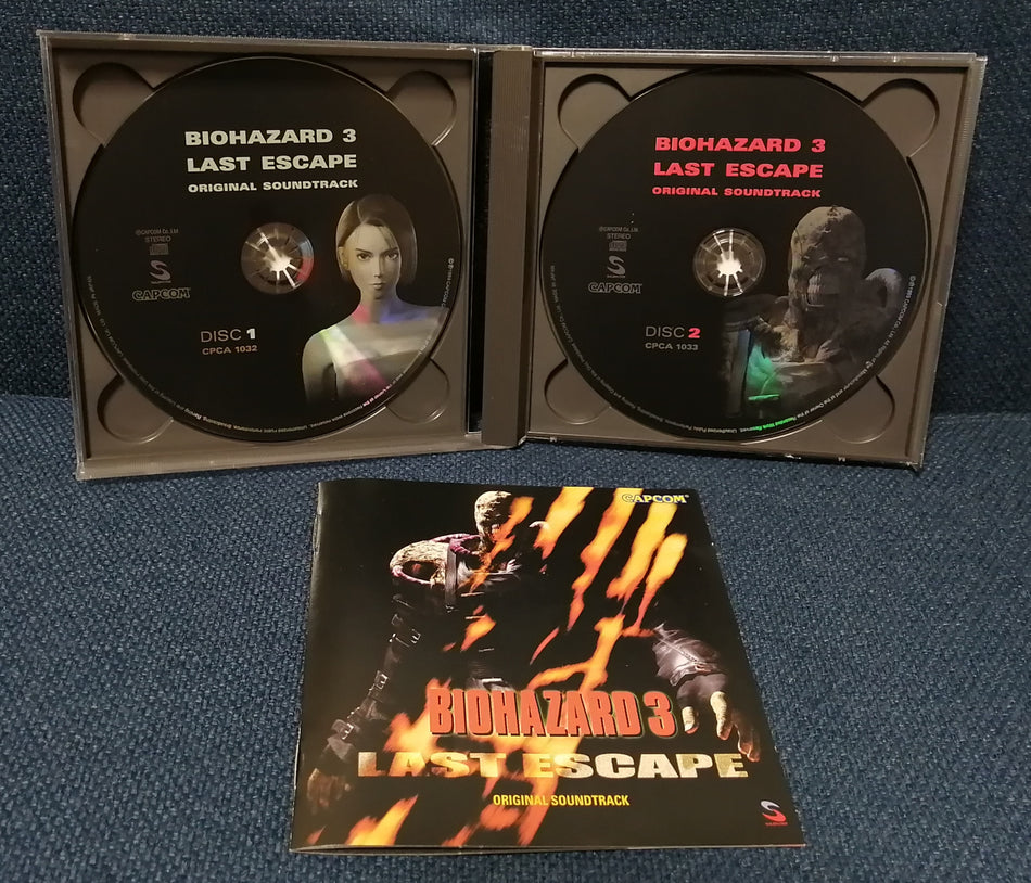 Bioharzard 3 Last Escape OST CD Disc