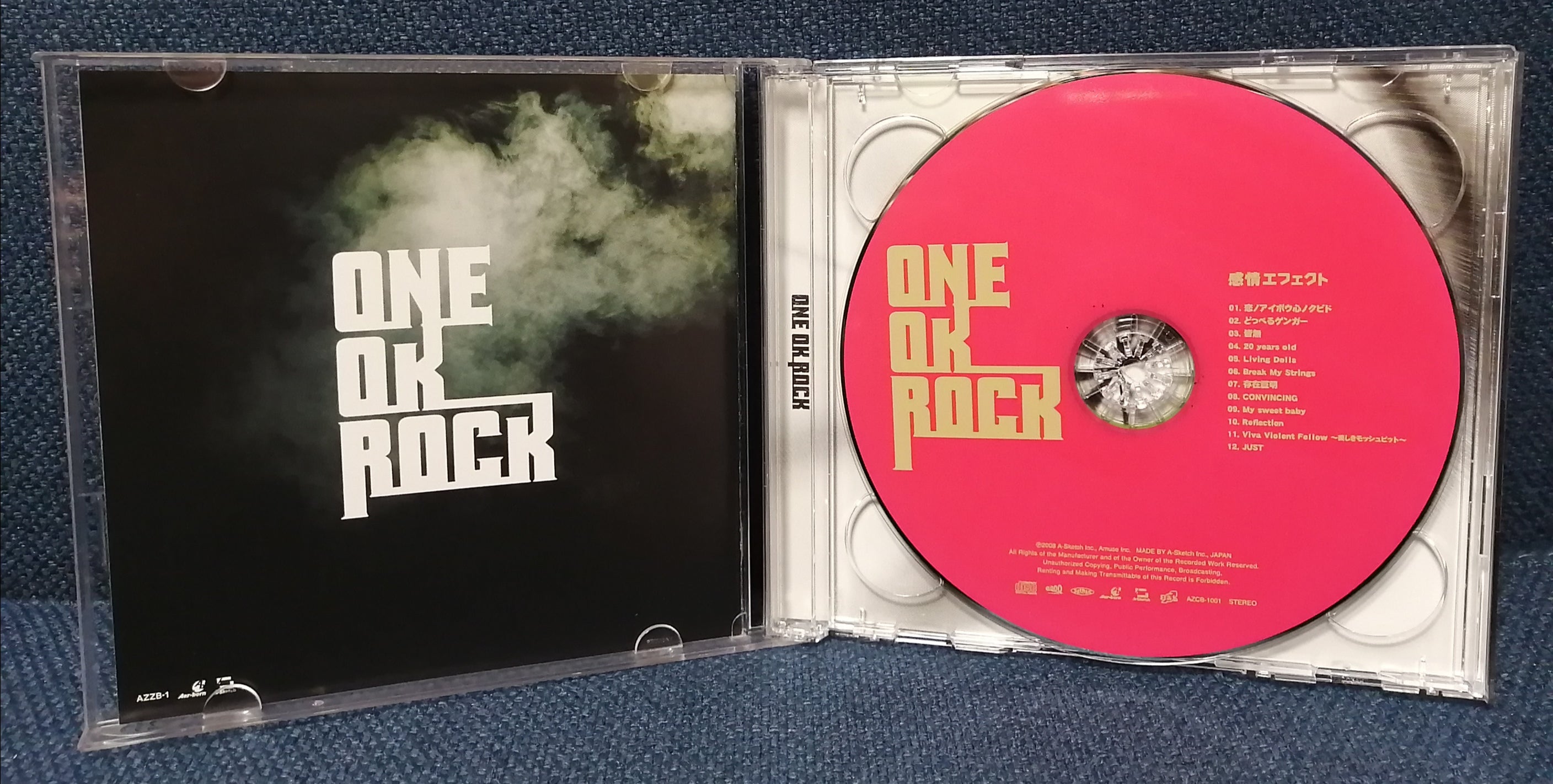 One Ok Rock - Kanjou Effect 感情エフェクト (1st press CD+DVD