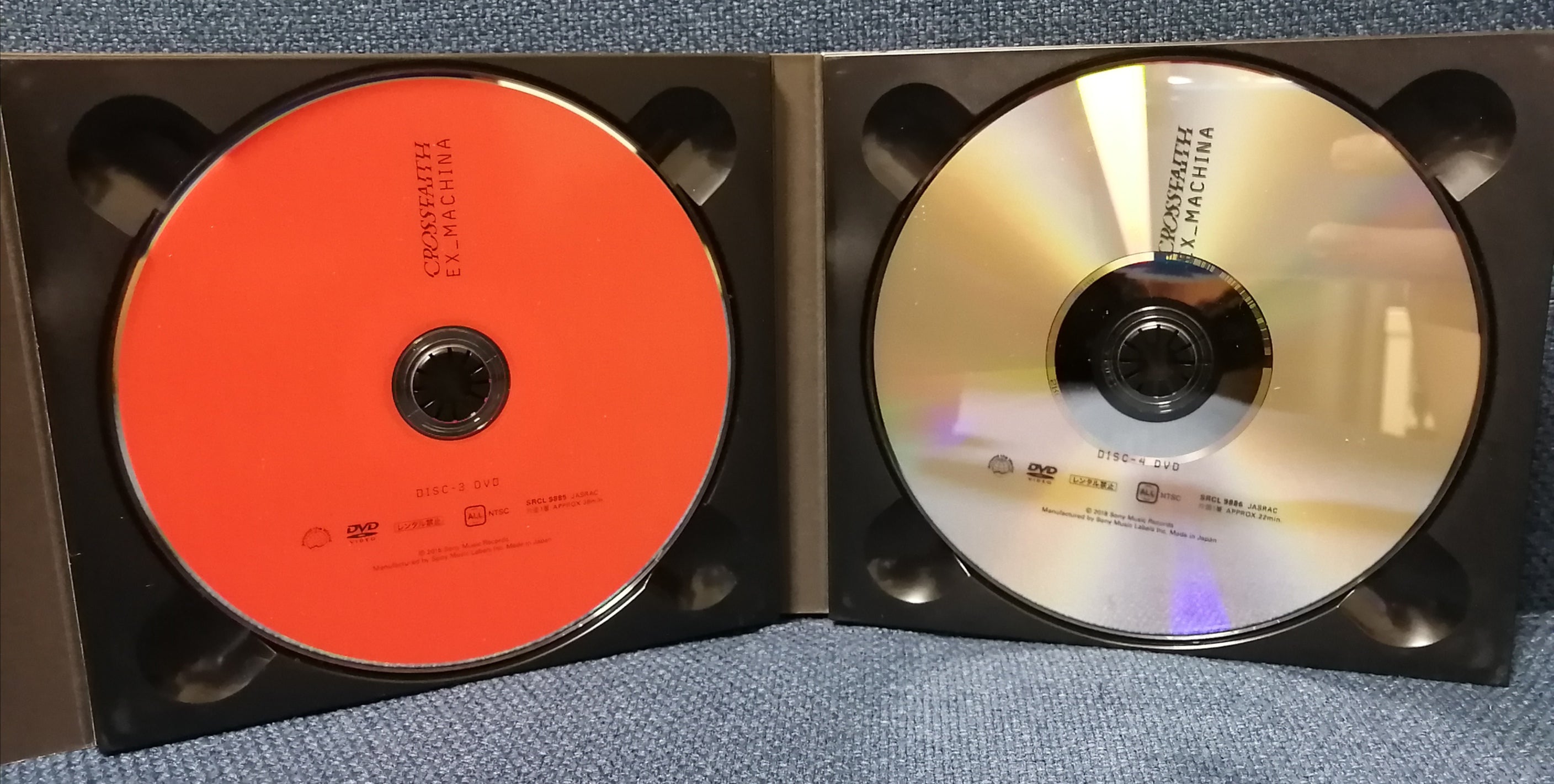 Crossfaith - Ex_Machina (Deluxe Box CD+DVD) Disc