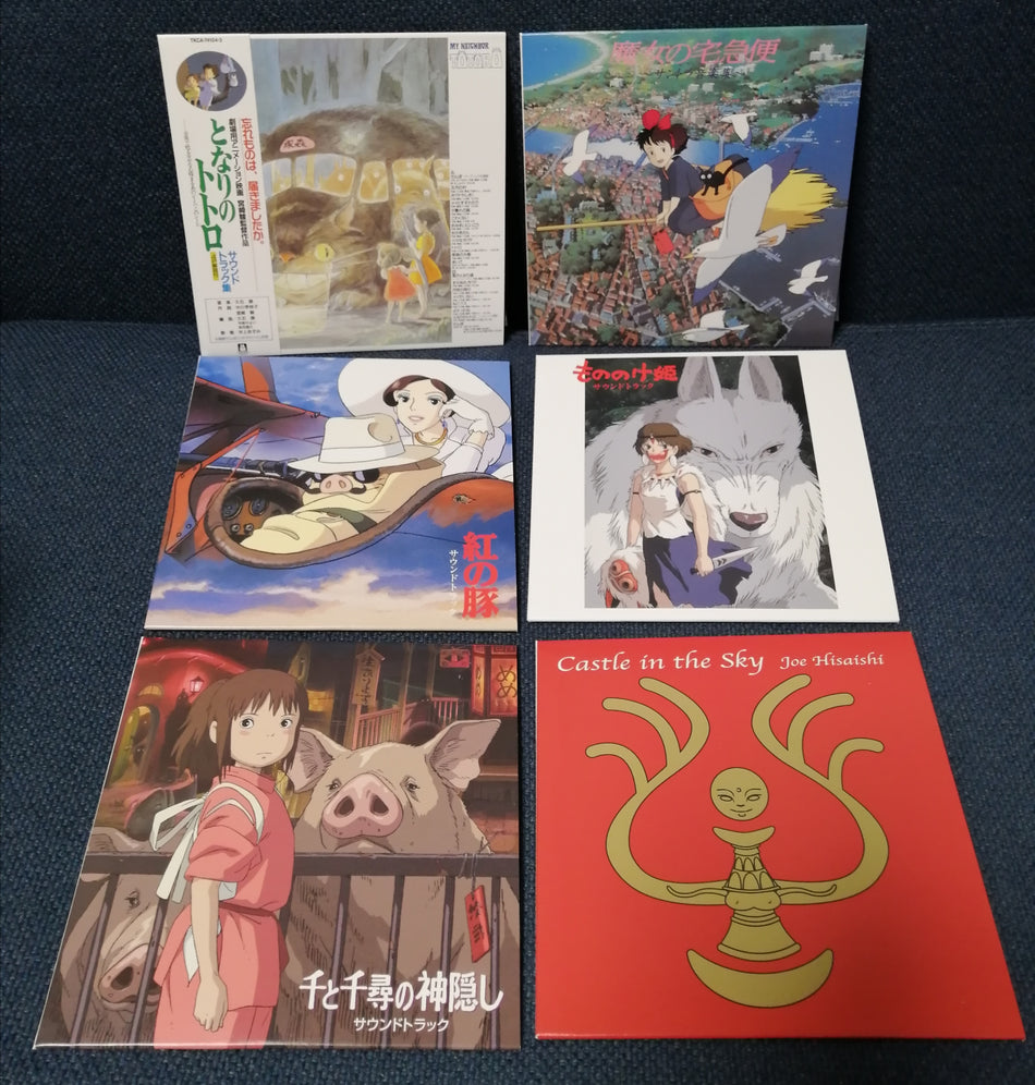 Joe Hisaishi - Studio Ghibli "Hayao Miyazaki & Joe Hisaishi" Soundtrack Box Set Anime Music 12CD