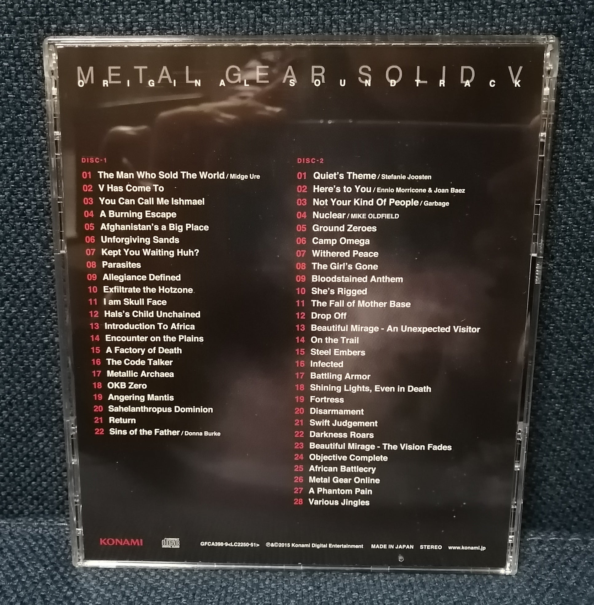 metal gear v ost Game OST
