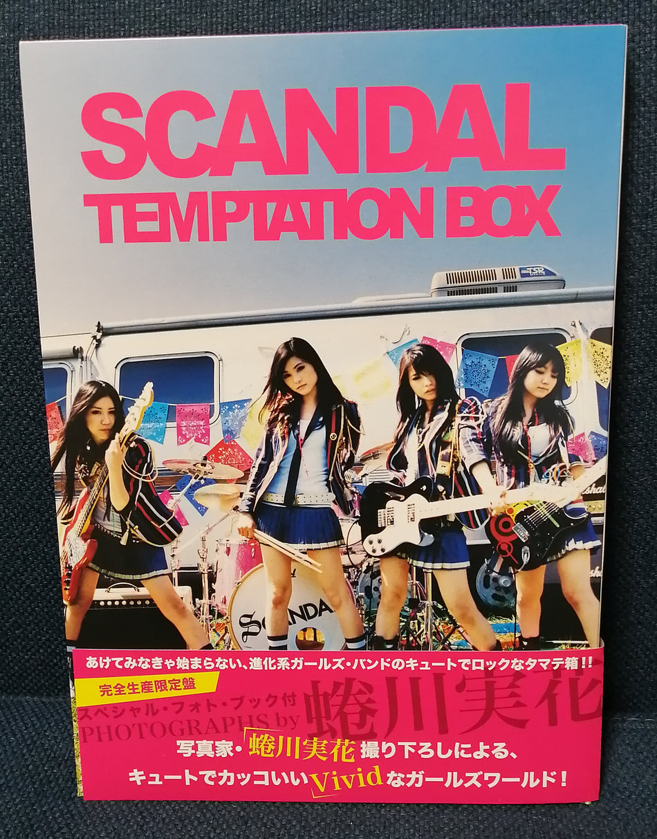 SCANDAL - Temptation Box 1st Press CD+Photobook