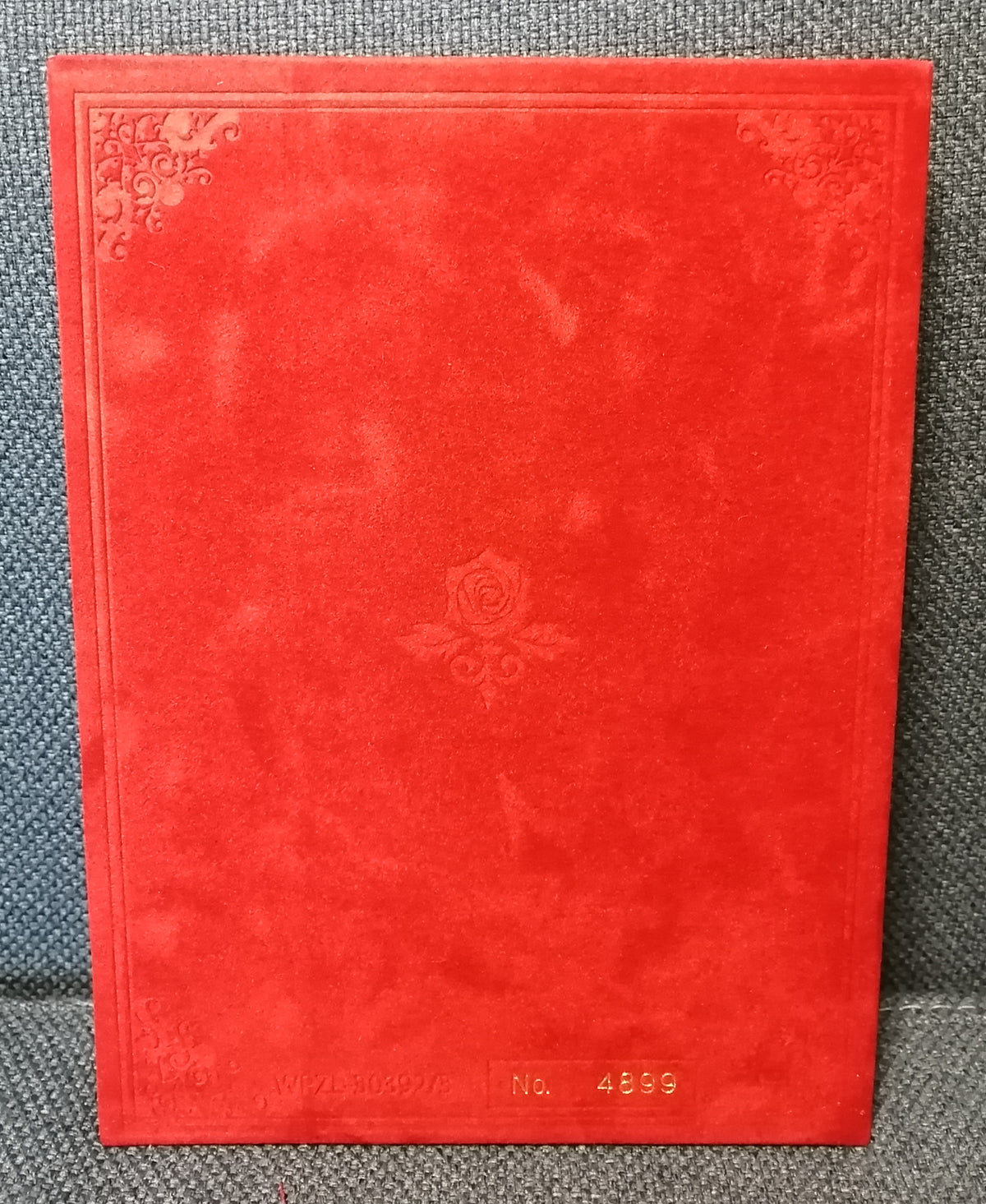 Versailles Rose single 1st press back cover