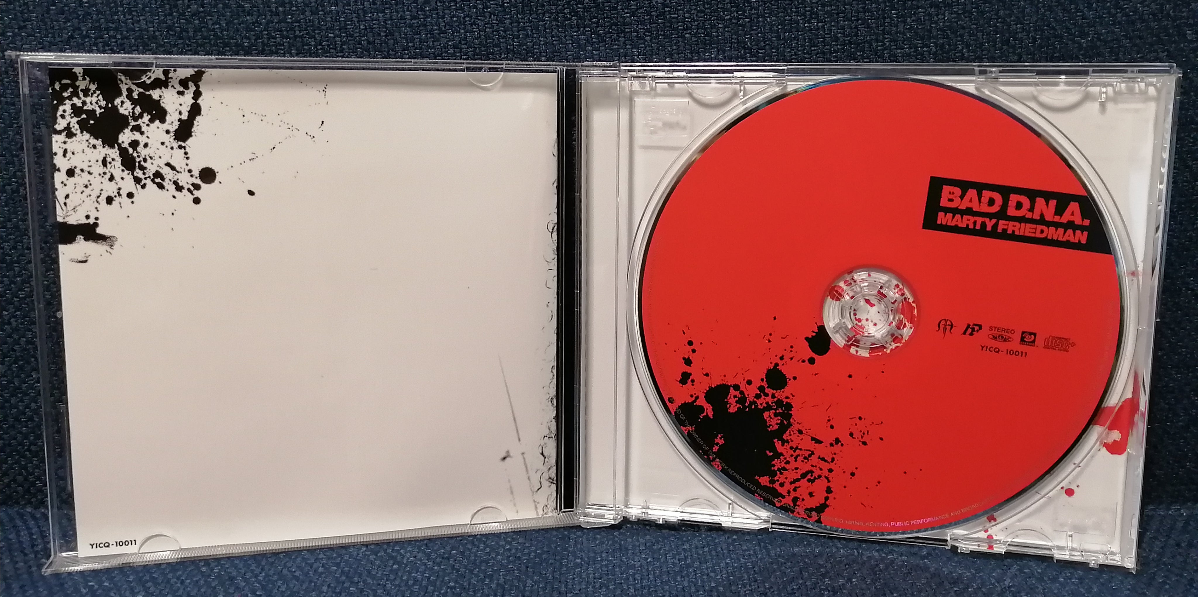 Marty Friedman Bad D.N.A. Album CD Disc