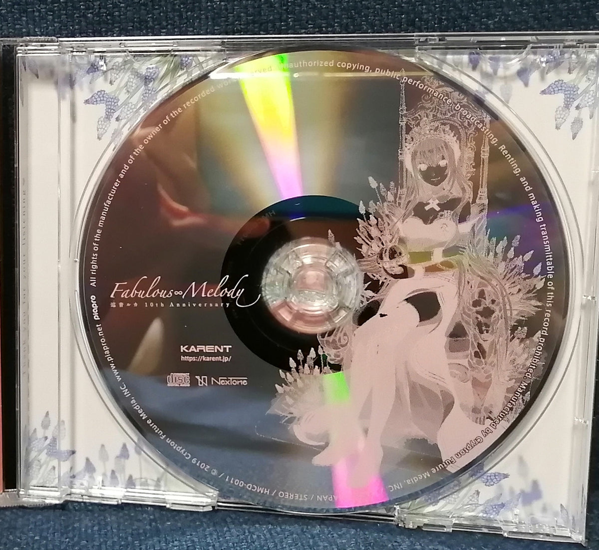 Fabulous∞Melody MEGURINE LUKA 10th Anniversary Album CD Disc