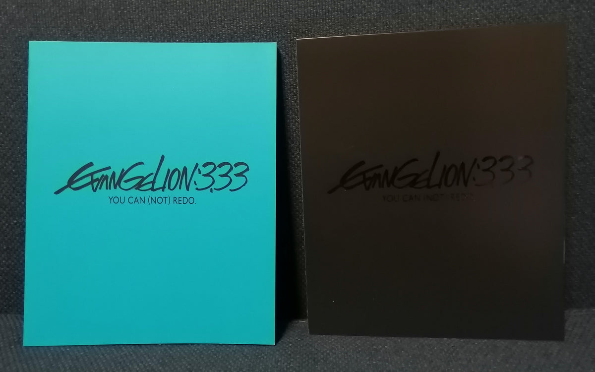 Q EVANGELION:3.33 YOU CAN (NOT) REDO 1st Press Booklet