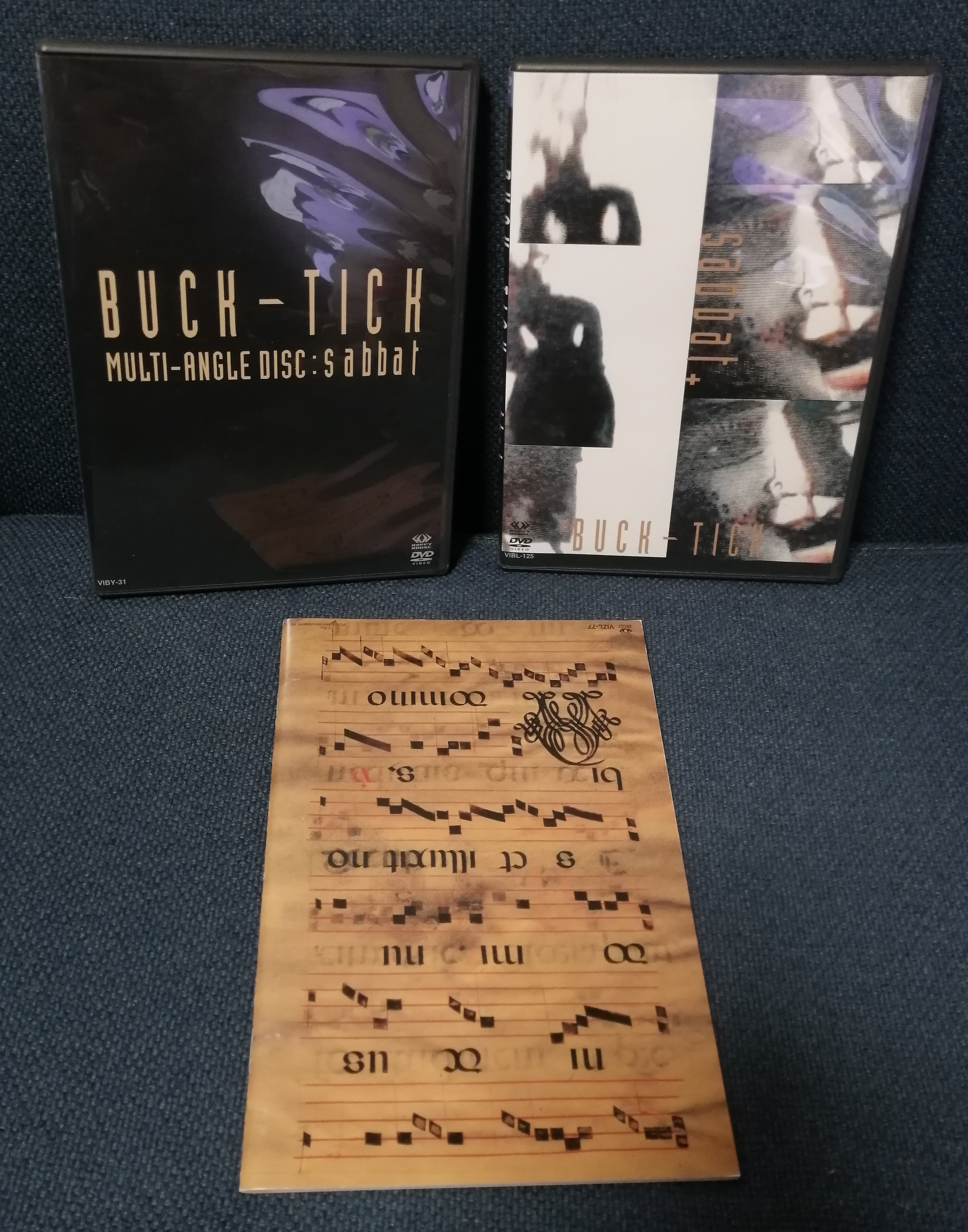 Buck-Tick - Sabbat Live Box Set 2DVD Jrock Visual Kei