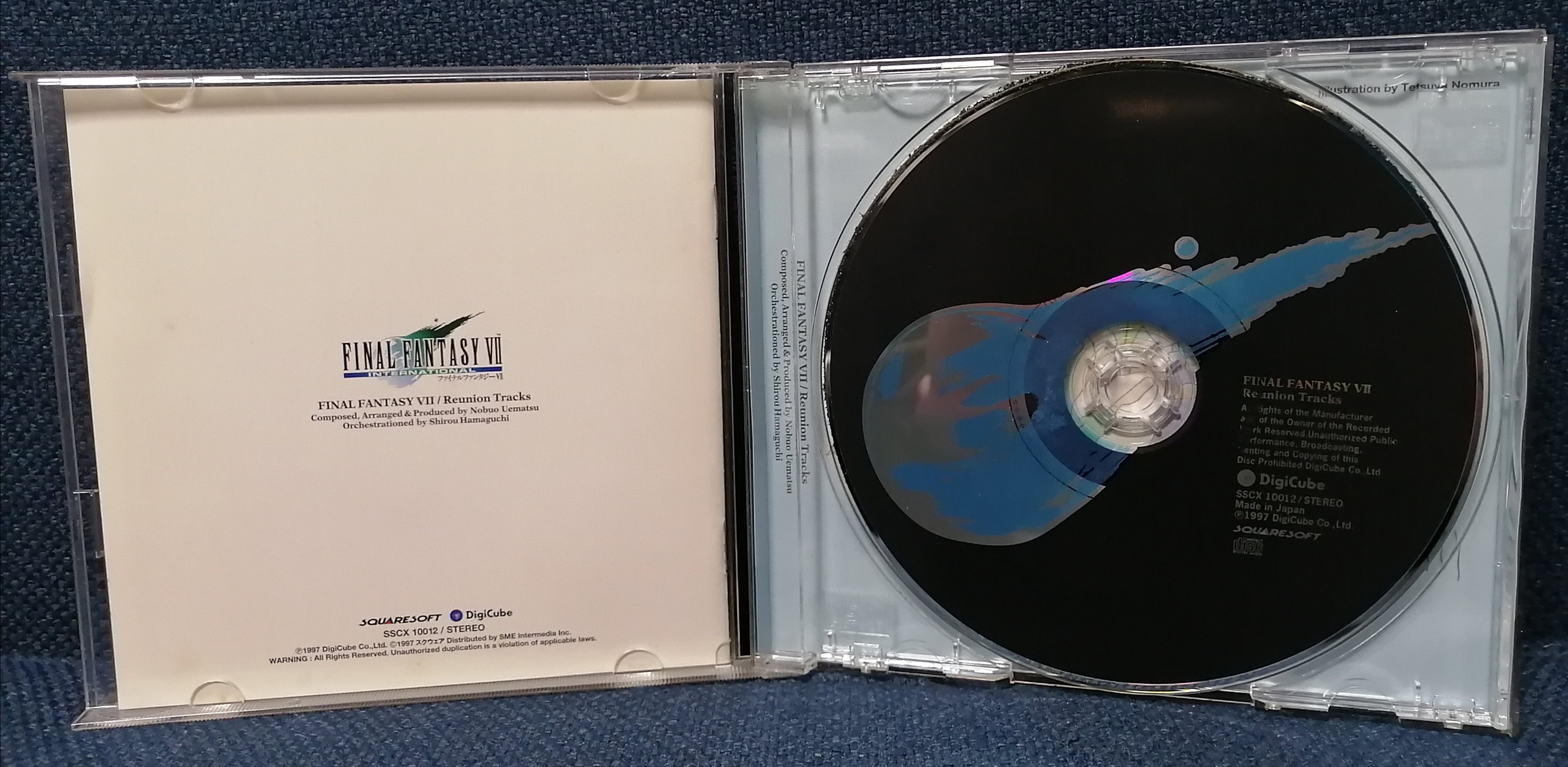 Final Fantasy VII Reunion Tracks Game Soundtrack Disc
