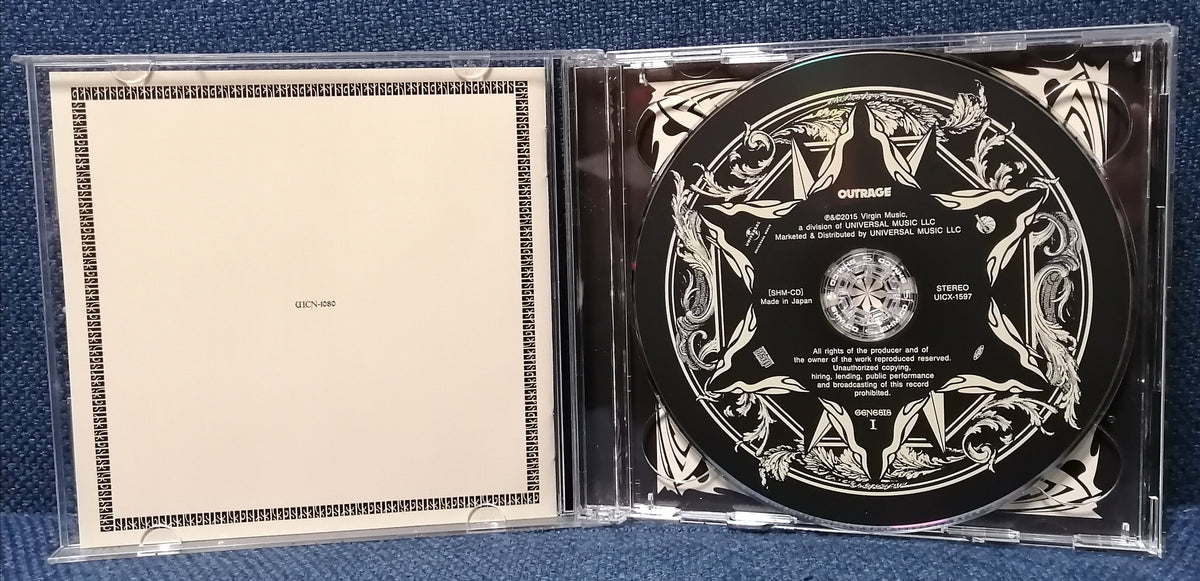 Outrage - Genesis 1 CD Disc