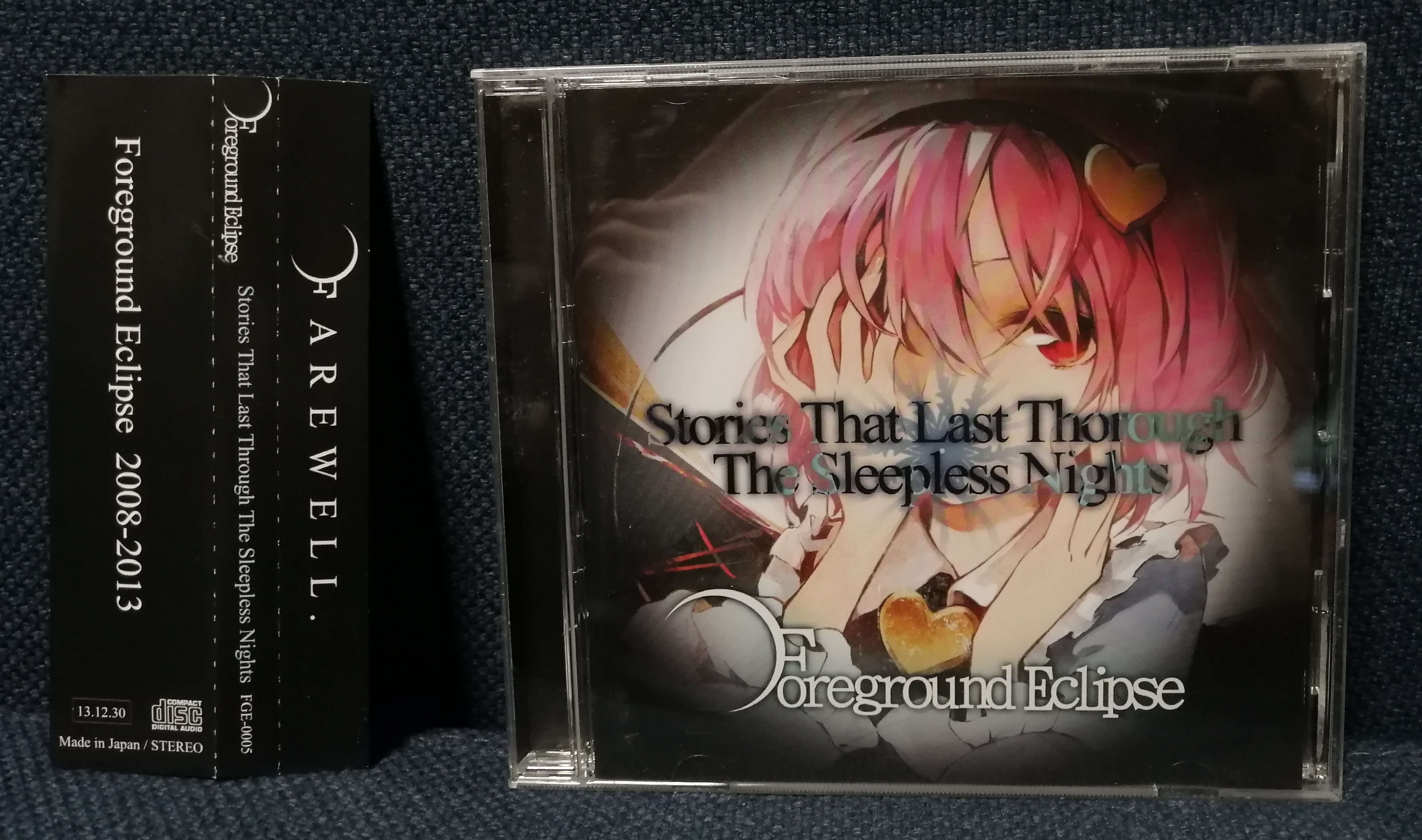 Foreground Eclipse – Stories That Last Through The Sleepless Nights CD –  Ongaku Express Japan Entertainment