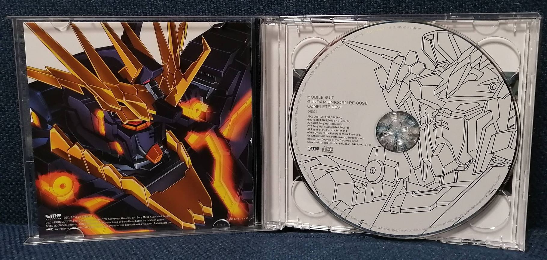 Gundam Unicorn Re:0096 Complete Best Disc