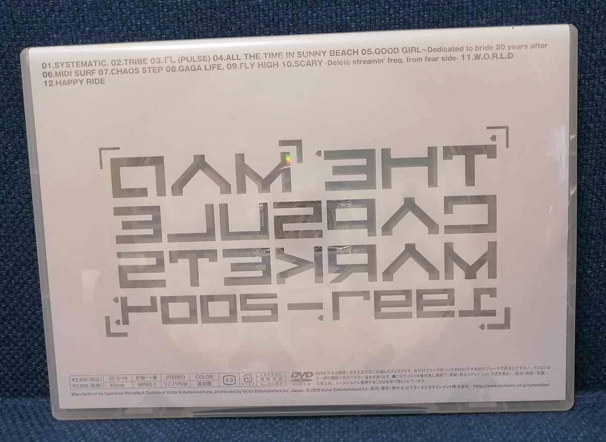 Mad Capsule Market 1997-2004 Video Back Cover