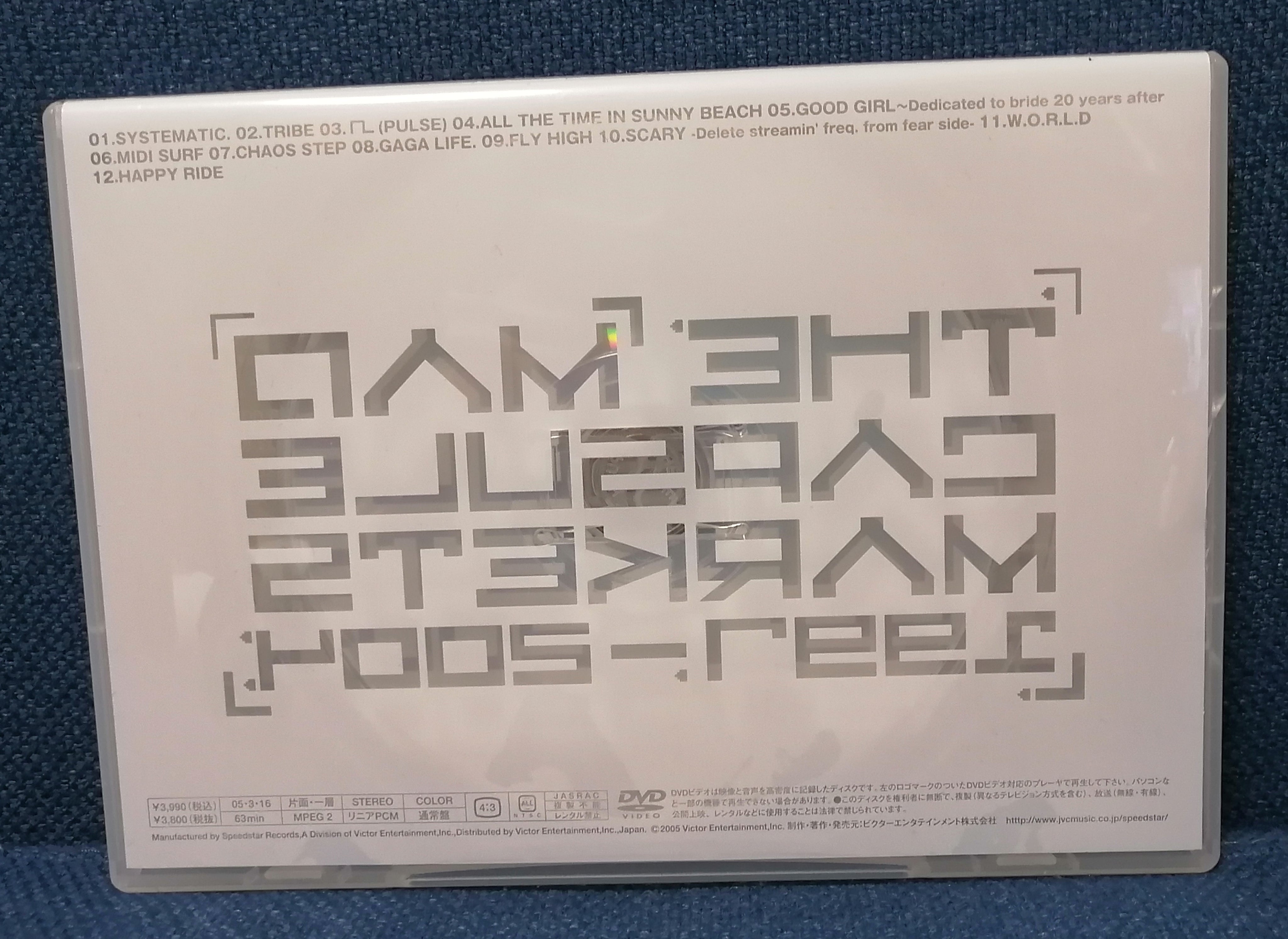 Mad Capsule Market 1997-2004 Video Back Cover