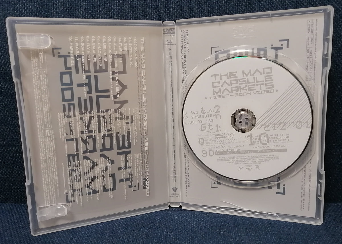 Mad Capsule Market 1997-2004 Video Disc DVD