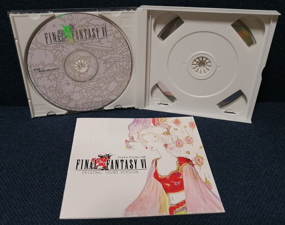 Game OST: Final Fantasy VI Original Sound Version 1994 Pressing Original Soundtrack