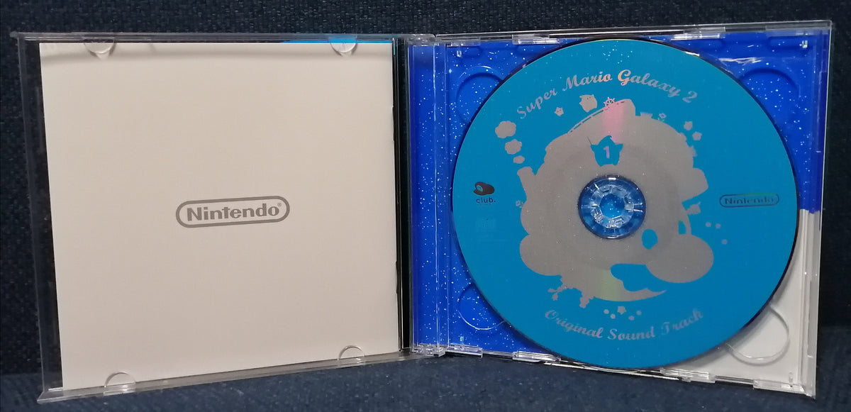 Mario Galaxy Orchestra ‎Super Mario Galaxy 2 Original Soundtrack CD Disc