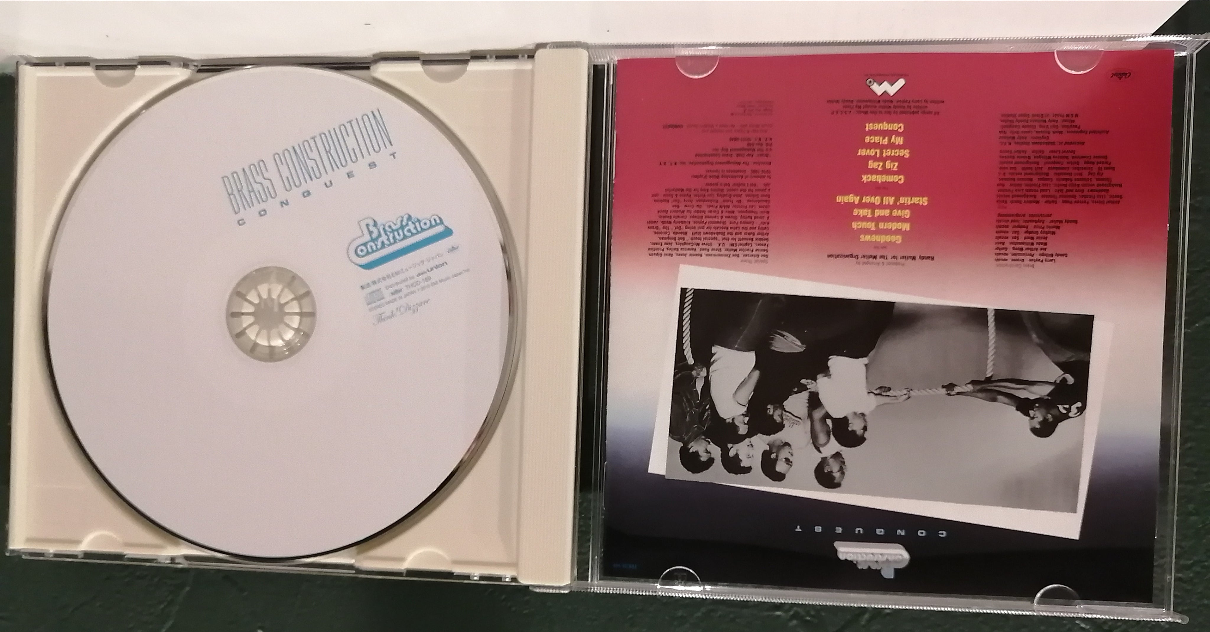 Brass Construction - Conquest Album CD Disc