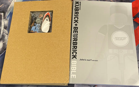 Kubrick + BE@RBRICK GETON Complete Book with John Surf figure inner