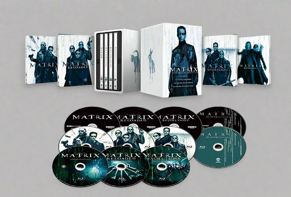 Movie DVD - The Matrix 4-Film Dejavu Bundle 4k Ultra HD and Bluray 11DVD Box Set Japan Press