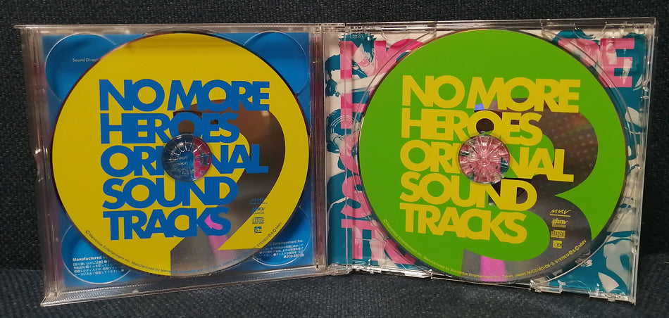 No More Heroes OST CD Disc
