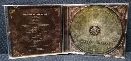 Nocturnal Bloodlust - Strike in Fact Japan CD Disc