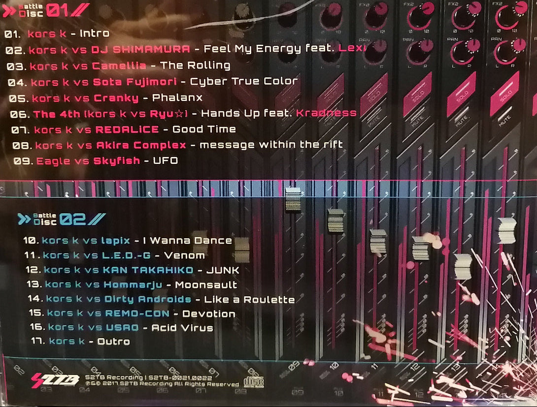 S2TB Files7：Battle Royale CD Back Cover