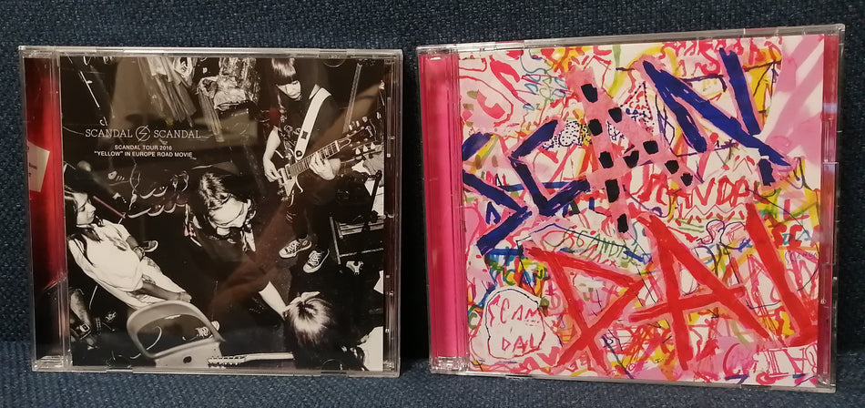 SCANDAL - Self Titled Album 2CD+DVD 1st Press