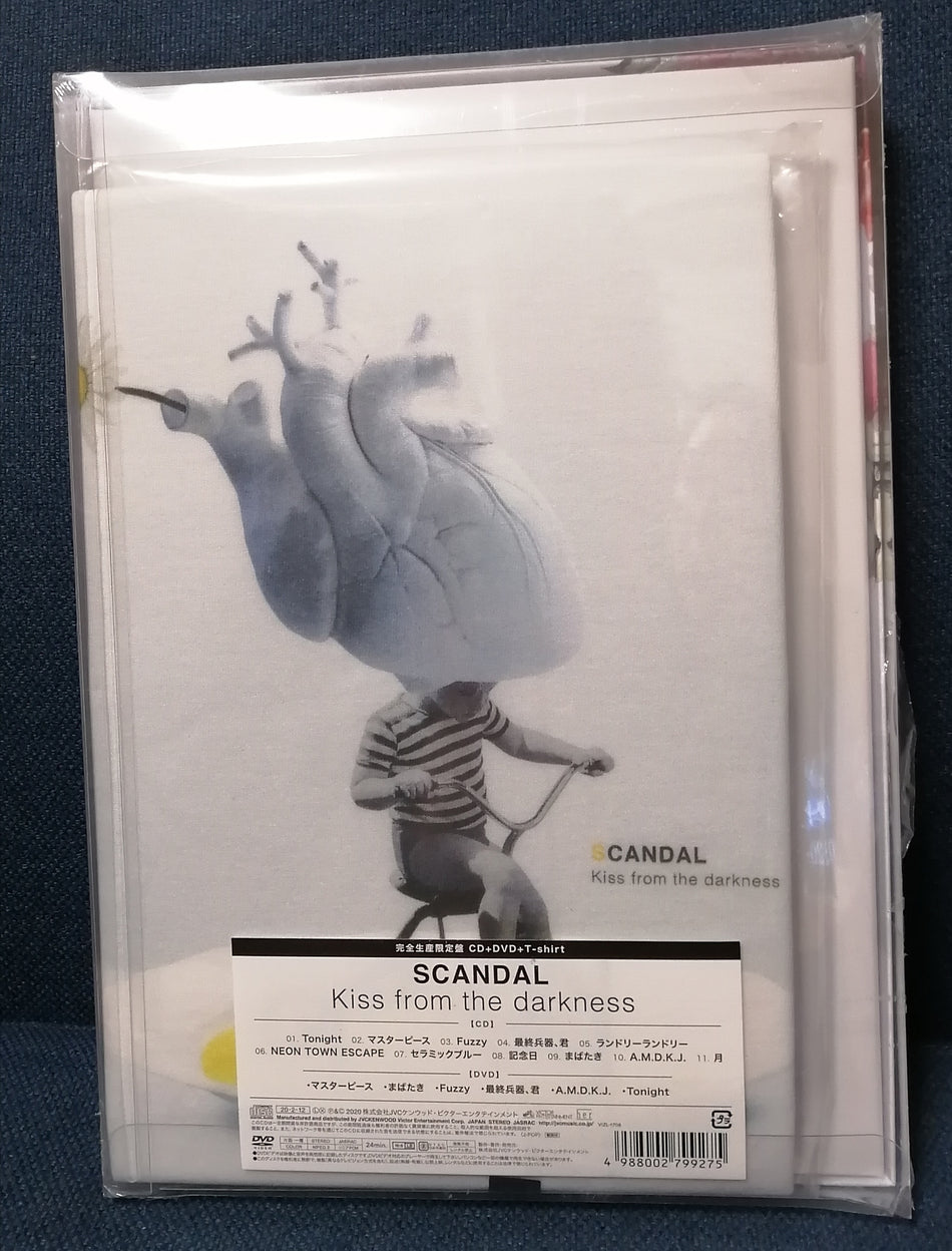 SCANDAL Kiss from the Darkness Complete Limited Edition T-shirt